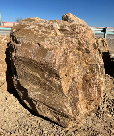 Golden Brown Boulders