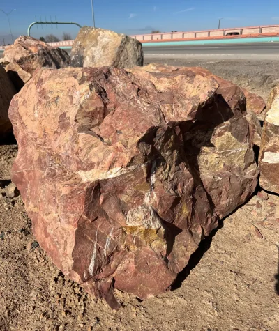 Sierra Red Boulders